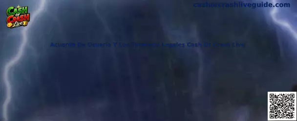 Acuerdo De Usuario Y Los Términos Legales Cash Or Crash Live