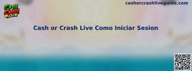 Guia para iniciar sesion en Cash or Crash Live