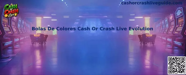 Bolas de colores en Cash or Crash Live