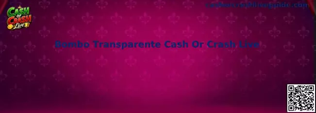 Bombo Transparente Cash Or Crash Live