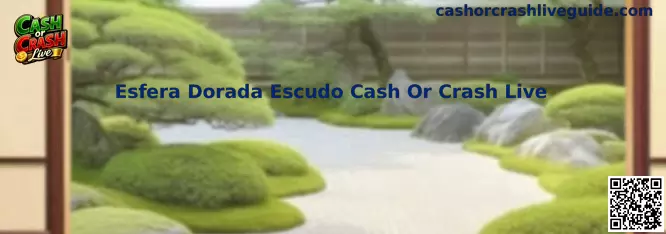Esfera Dorada Escudo Cash Or Crash Live
