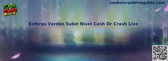Esferas Verdes Subir Nível Cash Or Crash Live