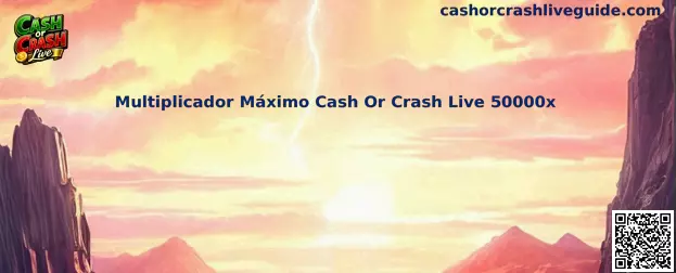 Multiplicador Máximo Cash Or Crash Live 50000x